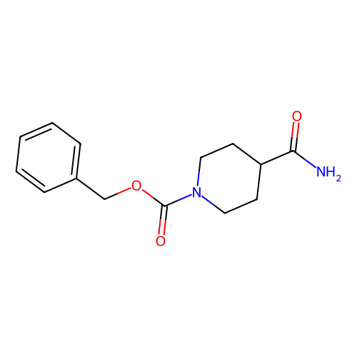 <em>1</em>-苄氧羰基<em>哌啶</em>-<em>4</em>-甲酰胺，167757-45-1，97%