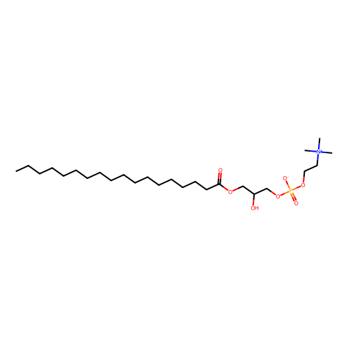 1-<em>硬脂</em><em>酰</em>-sn-甘油-3-磷<em>酰</em>胆碱，19420-57-6，>99%