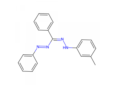 3,5-二苯基-1-(间甲苯基)甲臢，71274-65-2，>98.0%(HPLC)