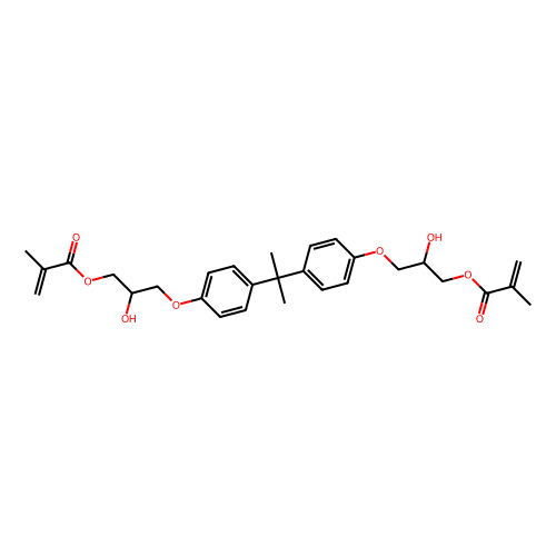 双酚A丙三醇双<em>甲基丙烯酸酯</em>，1565-94-2，试剂级