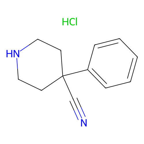4-氰基-4-<em>苯基</em><em>哌啶</em>盐酸盐，51304-58-6，96%