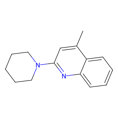 4-甲基-2-(1-哌啶基)-喹啉，<em>5465</em>-86-1，≥98% (HPLC)