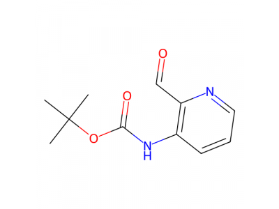 (2-甲酰基吡啶-3-基)氨基甲酸叔丁酯，116026-99-4，97%