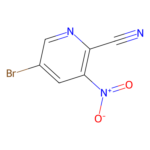 <em>5</em>-<em>溴</em>-<em>2</em>-氰基-3-<em>硝基</em>吡啶，573675-25-9，95%