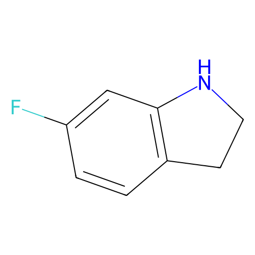 6-<em>氟</em><em>吲哚</em>啉，2343-23-9，97%