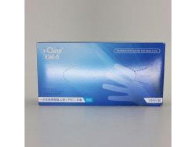 芯硅谷® D5852 一次性PVC手套,无粉