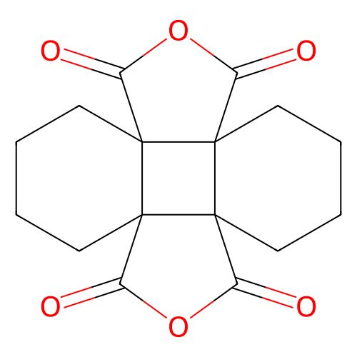<em>三环</em>[6.4.0.02,7]十二烷-1,<em>8</em>:2,7-四羧酸二酐，738-90-9，>98.0%