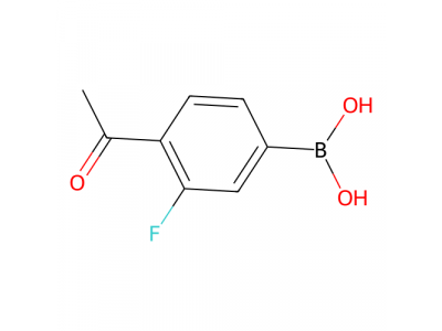 4-乙酰基-3-氟苯硼酸(含有不等量酸酐)，481725-35-3，98%
