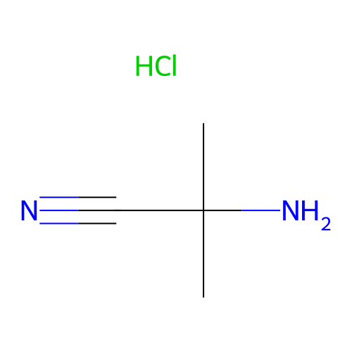 2-氨基-2-甲基<em>丙</em><em>腈</em>盐酸盐，50846-36-1，<em>90</em>%