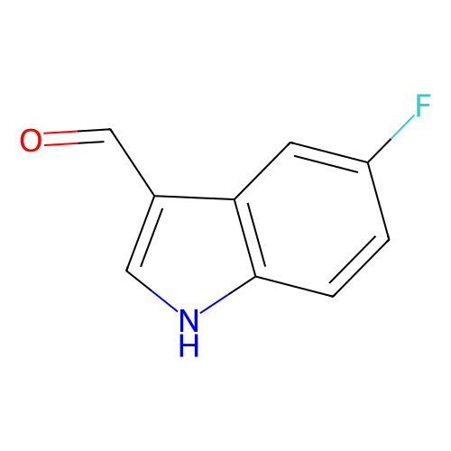 5-氟<em>吲哚</em>-3-<em>甲醛</em>，2338-71-8，≥98%