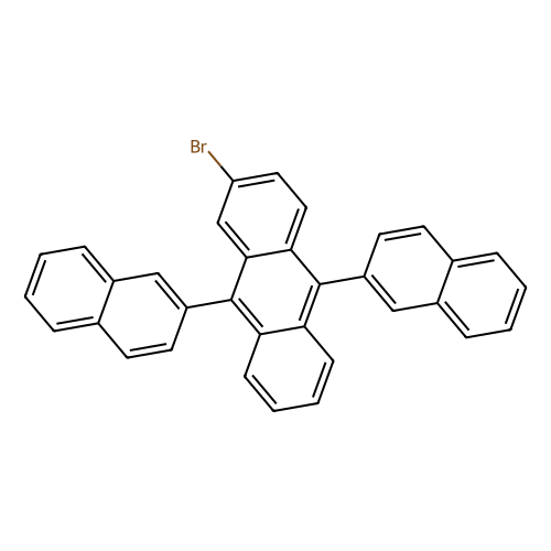 2-溴-9,10-二(2-萘基)蒽，474688-76-1，>98.0%(HPLC