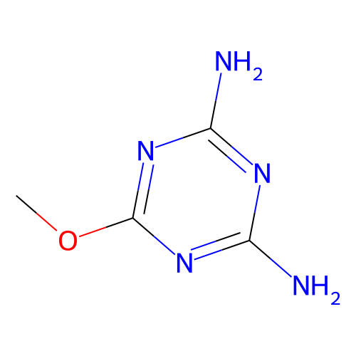 2,4-氨基-6-甲氧基-1,3,5-三<em>嗪</em>，2827-<em>45</em>-4，98%