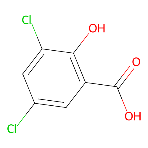 <em>3</em>,5-二氯<em>水杨酸</em>，320-72-9，>98.0%(HPLC)
