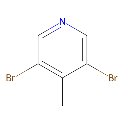 3,5-二溴-<em>4</em>-甲基<em>吡啶</em>，3430-<em>23</em>-7，98%