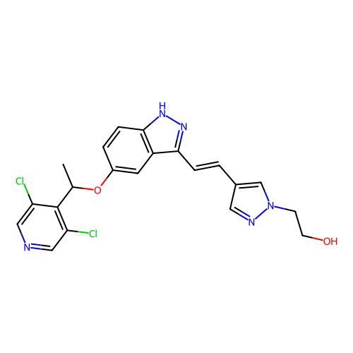 LY2874455,FGF / FGFR抑制剂，1254473-<em>64</em>-7，≥<em>99</em>%