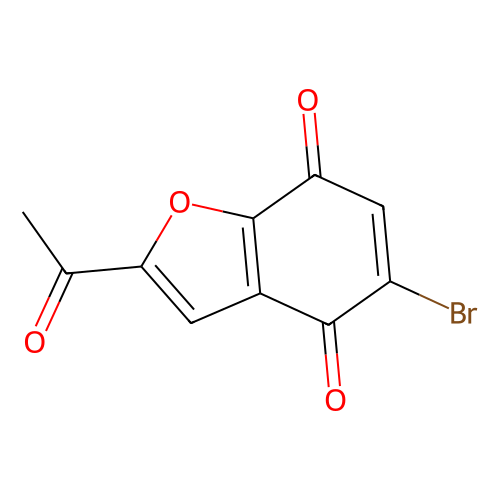 2-乙酰基-5-<em>溴</em>-<em>4</em>,7-<em>二</em>氢-1-<em>苯</em><em>并</em><em>呋喃</em>-<em>4</em>,7-<em>二</em>酮，1389264-29-2，97%