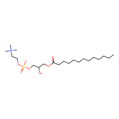 <em>1</em>-<em>十三</em><em>烷</em>酰基-2-羟基-sn-甘油-3-磷酸胆碱，20559-17-5，>99%