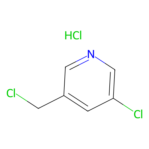 3-<em>氯</em>-<em>5</em>-(<em>氯</em><em>甲基</em>)<em>吡啶</em>盐酸盐，847610-86-0，97%