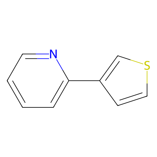 <em>2</em>-(3-<em>噻吩</em>基)吡啶，21298-<em>55</em>-5，≥95.0%(GC)