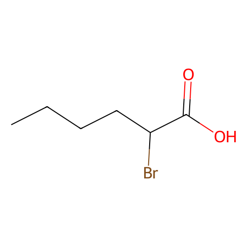 2-溴己酸，<em>616-05-7</em>，>98.0%(GC)