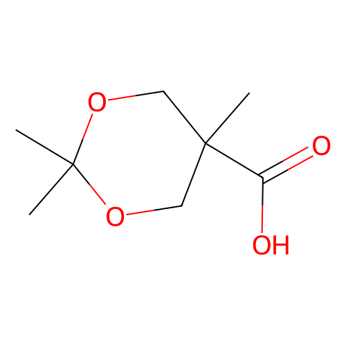 2,2,5-三甲基-<em>1</em>,3-二<em>恶</em><em>烷</em>-5-羧酸，16837-14-2，95%