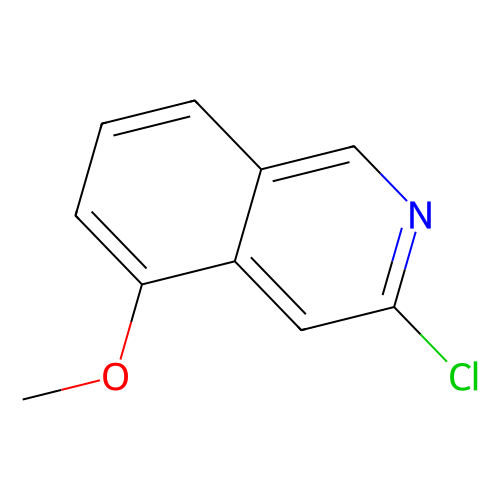 3-氯-<em>5</em>-甲氧基<em>异</em><em>喹啉</em>，1691715-12-4，95%