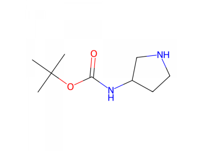 3-(Boc-氨基)吡咯烷，99724-19-3，98%