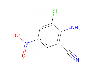 2-氨基-3-氯-5-硝基苯甲腈，20352-84-5，97%
