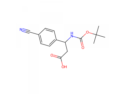 (S)-Boc-4-氰基-β-Phe-OH，500770-82-1，98%