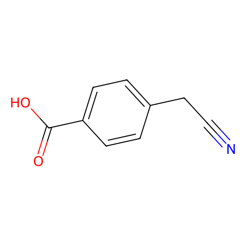4-(氰基甲基)苯甲酸，50685-26-2，97