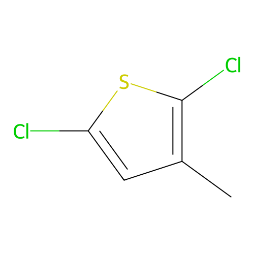 <em>2</em>,5-二<em>氯</em>-3-<em>甲基</em>噻吩，17249-90-<em>0</em>，>96.0%(GC)