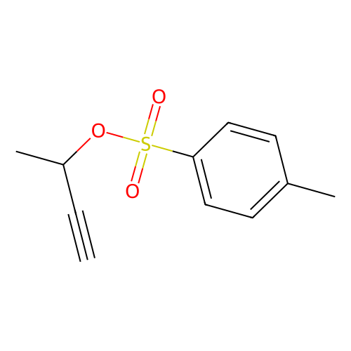 对甲苯磺酸1-丁炔-3-基酯，53487-<em>52-8</em>，>98.0%