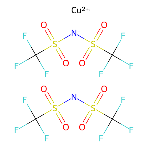 双(三氟甲磺酰)亚胺铜(<em>II</em>)，162715-14-2，>96.0%(T)