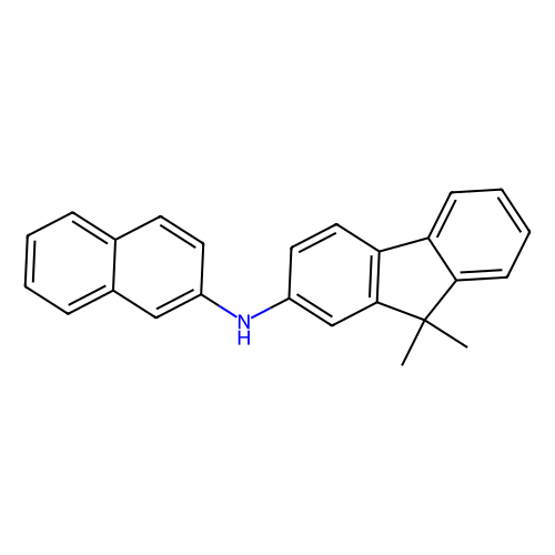 9,9-二甲基-<em>N</em>-(萘-<em>2</em>-<em>基</em>)-9H-<em>芴</em>-<em>2</em>-胺，1263001-82-6，95.0%