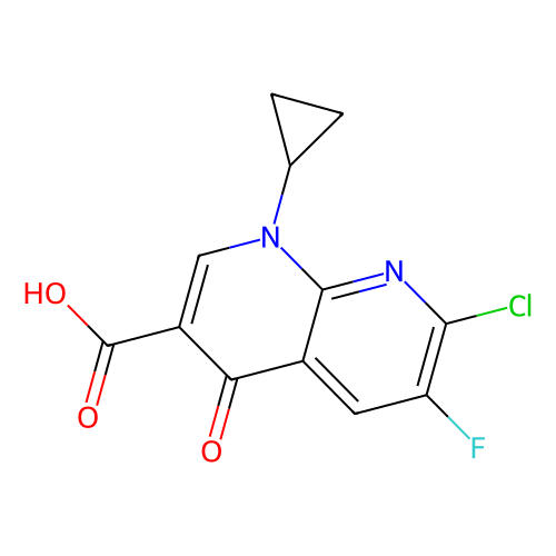 7-氯-1-环丙基-6-氟-1,4-二氢-4-氧-1,8-萘啶-3-羧酸，<em>100361</em>-18-0，>98.0%(HPLC)(T)