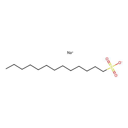 1-<em>十三</em><em>烷</em>磺酸钠[离子对色谱用试剂]，5802-89-1，>98.0%(T)
