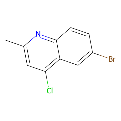 6-溴-4-<em>氯</em>-<em>2</em>-甲基<em>喹啉</em>，53364-85-5，97%