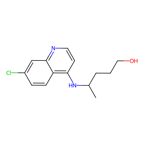 4-[（7-氯-4-喹啉基）氨基]-<em>1</em>-<em>戊醇</em>，10500-64-8，97%