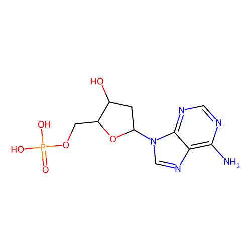 2′-脱氧腺苷-5′-单磷酸，<em>653</em>-63-4，10mM in DMSO