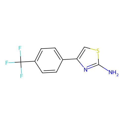 4-(4-(三氟甲基)苯基)噻唑-2-胺，<em>105512</em>-79-6，98%