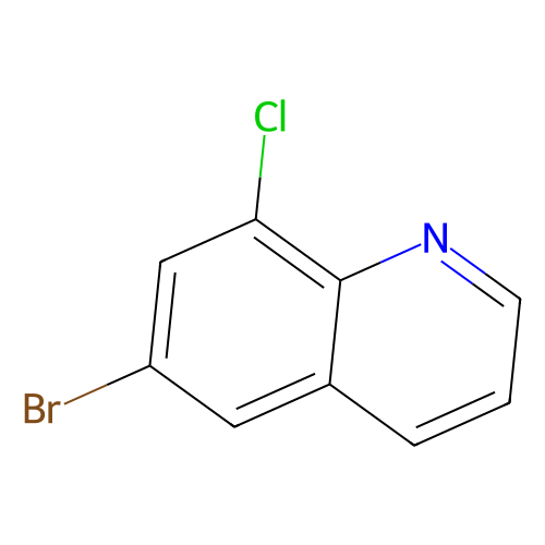 6-<em>溴</em>-<em>8</em>-氯<em>喹啉</em>，16567-13-8，97%