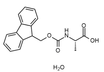 <em>N-FMOC--L</em>-丙氨酸单水合物，207291-76-7，98%