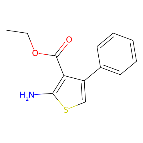 2-氨基-4-<em>苯基</em><em>噻吩</em>-<em>3</em>-羧酸乙酯，4815-36-5，97%