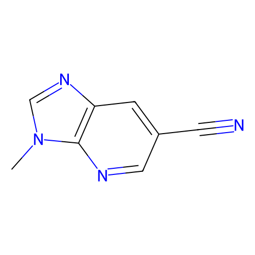3-<em>甲基</em>-3H-<em>咪唑</em>[<em>4</em>,5-b] 吡啶-<em>6</em>-腈，1186310-93-9，98%