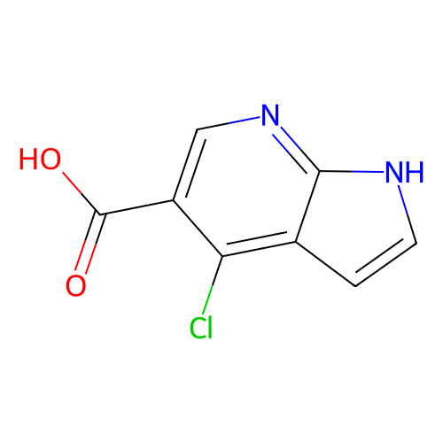 <em>4</em>-氯-<em>1</em>H-吡咯并[2,3-b]吡啶-<em>5</em>-羧酸，920966-03-6，95%