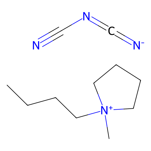<em>1</em>-丁基-<em>1</em>-<em>甲基</em><em>吡咯</em>烷鎓二氰胺，370865-80-8，98%