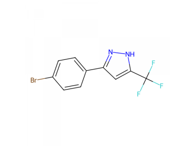 3-(4-溴苯基)-5-(三氟甲基)-1H-吡唑，219986-65-9，97%