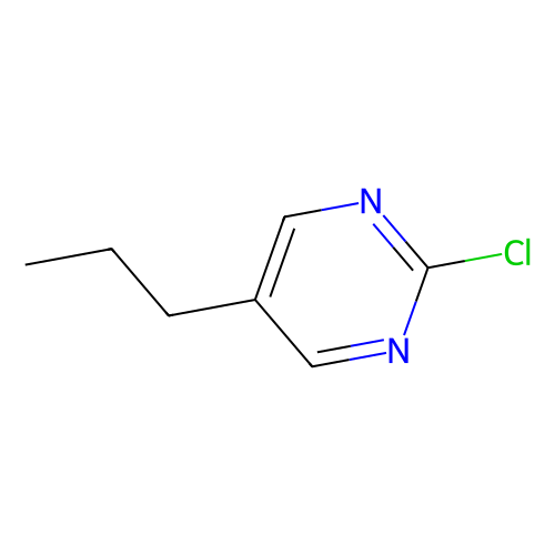 <em>2</em>-<em>氯</em>-<em>5</em>-丙基<em>嘧啶</em>，219555-98-3，95%