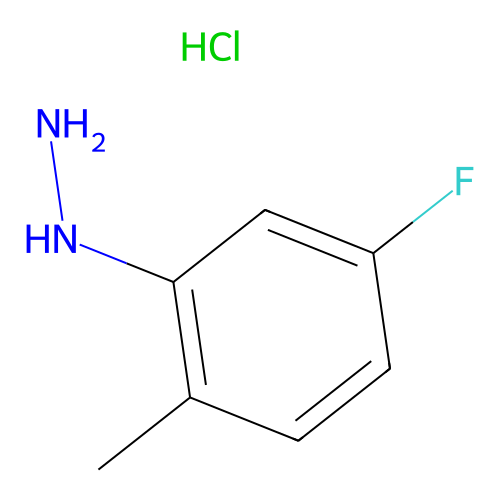 5-氟-<em>2</em>-甲基苯<em>肼</em>.<em>盐酸盐</em>，325-50-8，97%