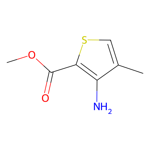 3-氨基-<em>4</em>-甲基噻吩-2-甲酸甲酯，85006-<em>31</em>-1，98%